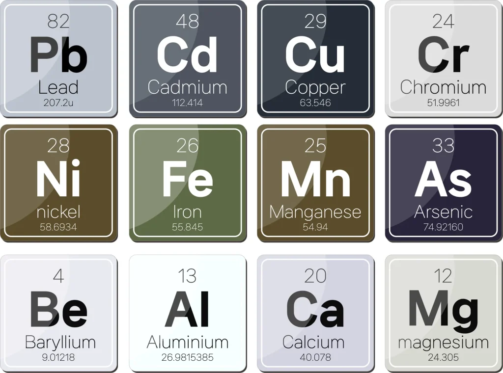 金属　材質分析特定