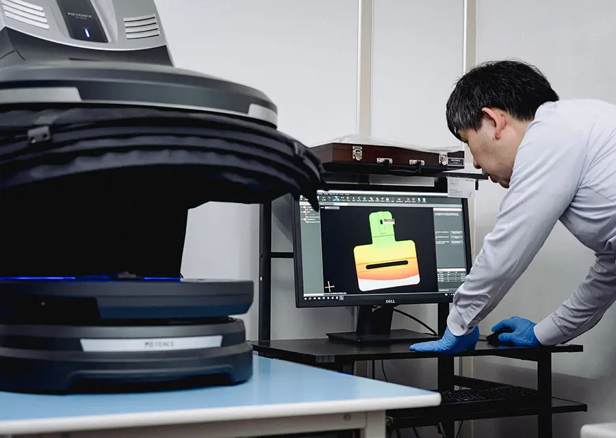 3Dスキャナ型3次元測定機
